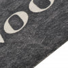 Schwarz abwaschbarer Küchenteppich Cooking Bigan 45x150cm (Samt)