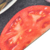 Wein und Essen, Küchenteppich Bigan 45x150cm (Samt)