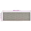 Samt Küchenläufer Bigan 60x180cm (rautenförmig)