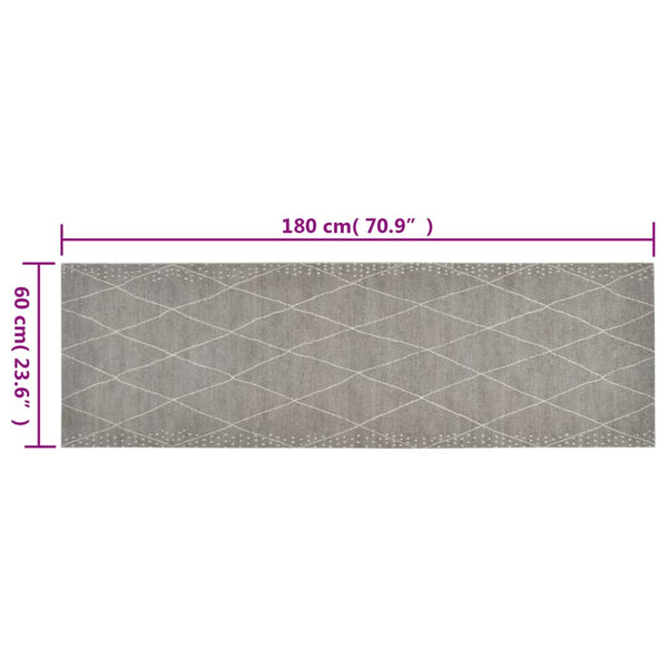 Samt Küchenläufer Bigan 60x180cm (rautenförmig)