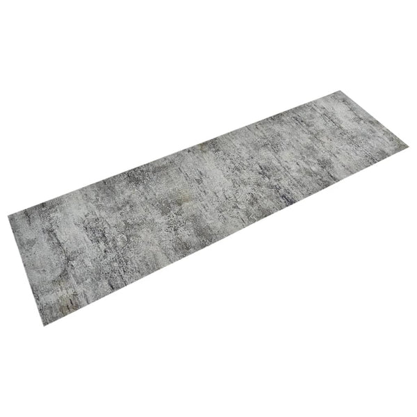 Waschbarer Küchenteppich Beton Bigan 45x150cm (Samt)