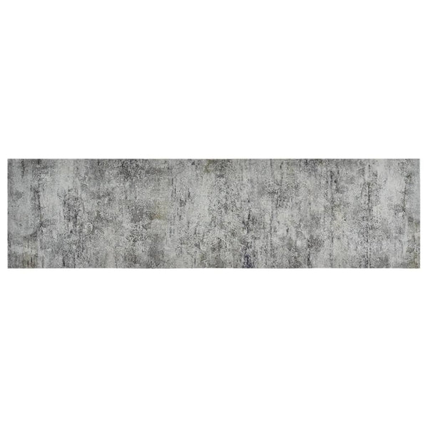 Waschbarer Küchenteppich Beton Bigan 45x150cm (Samt)