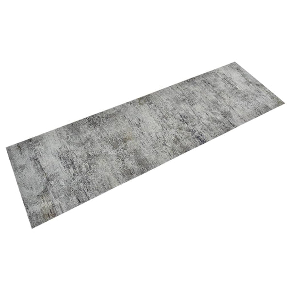 Abwaschbarer Küchenteppich Beton Bigan 60x180cm (Samt)