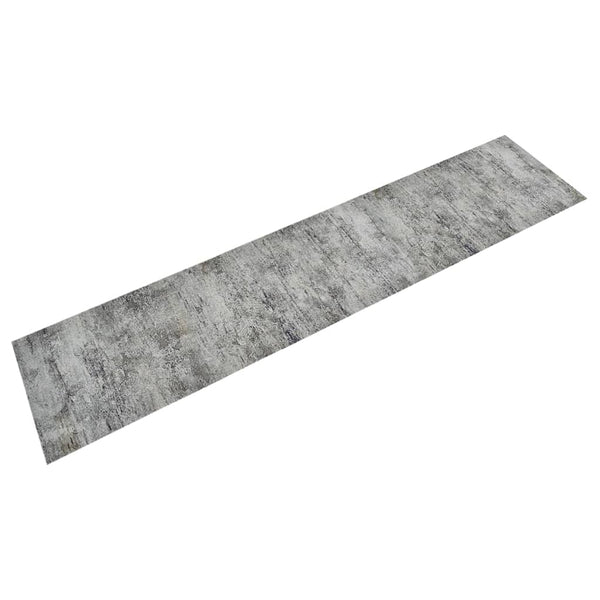 Waschbarer Küchenteppich Beton Bigan 60x300cm (Samt)