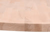 Tischplatte Ø60x1,5cm Necsulescu (rund, Buche)
