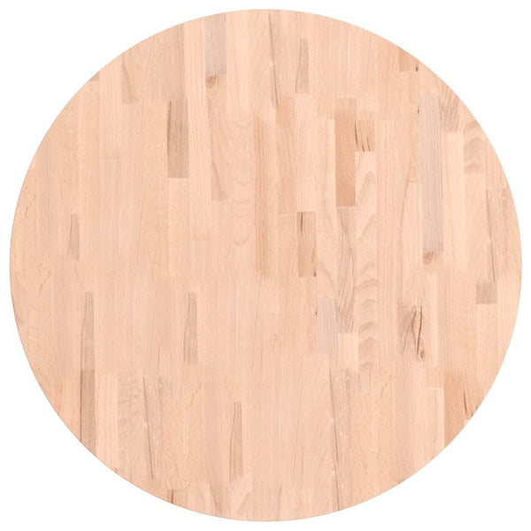 Ø80x2,5cm Tischplatte Necsulescu (rund Buche)