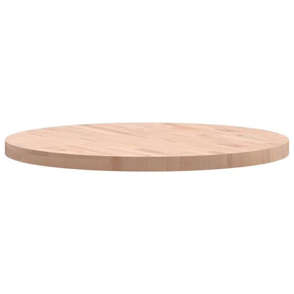 Tischplatte Necsulescu Ø80x4cm (Buche massiv)