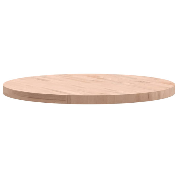 Tischplatte Necsulescu Ø80x4cm (Buche massiv)
