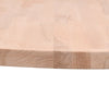 Tischplatte Necsulescu Ø90x4cm (rund Buche)