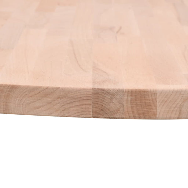 Tischplatte Necsulescu Ø90x4cm (rund Buche)