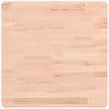 Tischplatte 50x50x1,5cm Necsulescu (Buche, quadratisch)