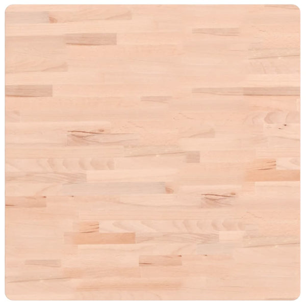 Tischplatte Necsulescu 70x70x1,5cm (Quadrat Buche)
