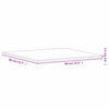 Necsulescu Tischplatte 80x80x1,5cm (quadratisch Buche)