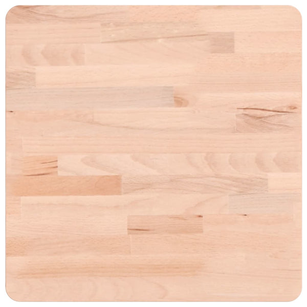 Tischplatte Necsulescu 40x40x2,5cm (Buche, quadratisch)