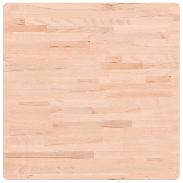 Necsulescu quadratische Tischplatte 70x70x2,5cm (Buche)