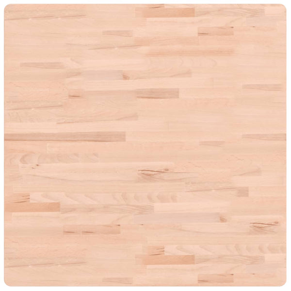 Tischplatte Necsulescu 80x80x2,5cm (Quadrat Buche)