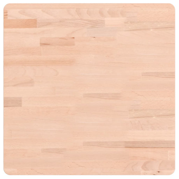 Tischplatte Necsulescu 50x50x4cm (Quadrat Buche)