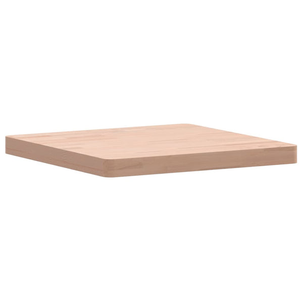 Tischplatte Necsulescu 50x50x4cm (Quadrat Buche)