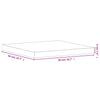 Tischplatte Necsulescu 50x50x4cm (Quadrat Buche)