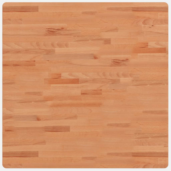 80x80x1,5cm Tischplatte Necsulescu (Buche quadratisch)
