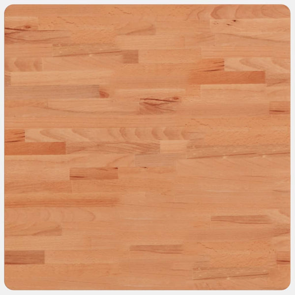 Tischplatte Necsulescu 60x60x2,5cm (Quadrat Buche)