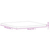 Tischplatte 70x70x2,5cm Necsulescu (Buche, quadratisch)