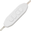 Wandspiegel Allyende 15x40cm (mit LED-Beleuchtung, Glas, oval)