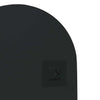 Wandspiegel Allyende 20x50cm (mit LED-Beleuchtung, Glas, oval)