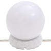 Wandspiegel Allyende 30x70cm (mit LED-Beleuchtung, Glas, oval)