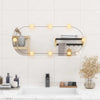 Wandspiegel Allyende 35x80cm (mit LED-Beleuchtung, Glas, oval)