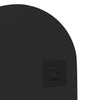 Wandspiegel Allyende 35x80cm (mit LED-Beleuchtung, Glas, oval)