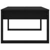 Couchtisch Musetoiu 102x50x35cm, schwarz (Holz)