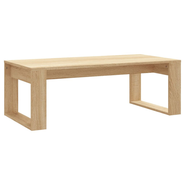Sonoma Eiche Couchtisch Musetoiu 102x50x35cm (Holz)