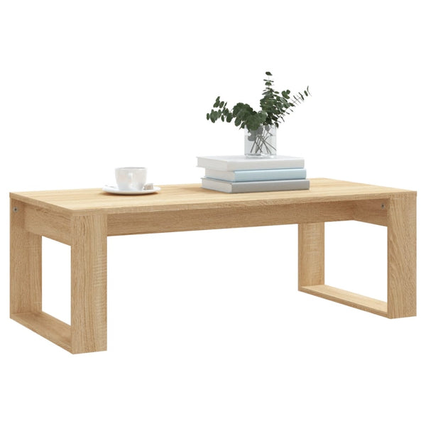 Sonoma Eiche Couchtisch Musetoiu 102x50x35cm (Holz)
