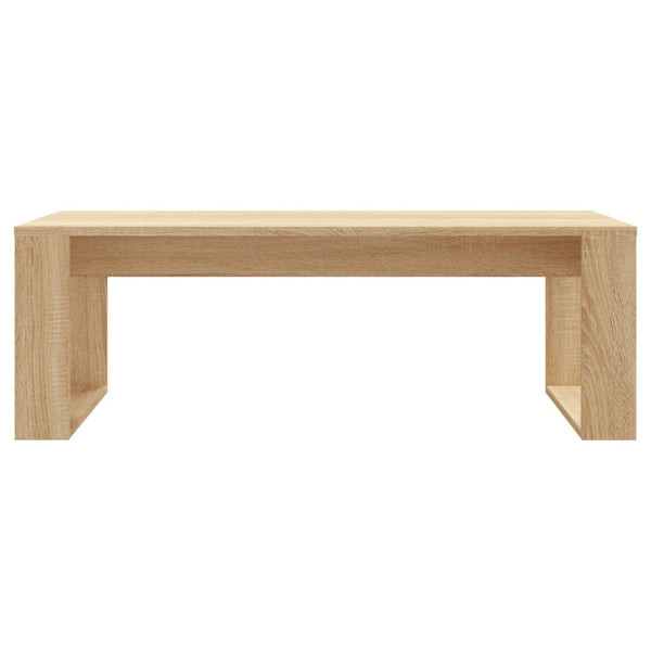 Sonoma Eiche Couchtisch Musetoiu 102x50x35cm (Holz)
