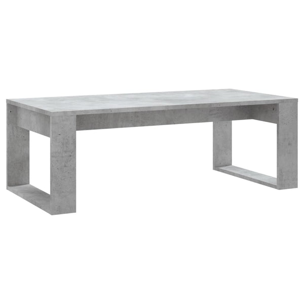 Betoninharmaa sohvapöytä Musetoiu 102x50x35cm (puinen)