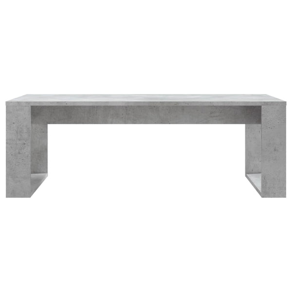 Betoninharmaa sohvapöytä Musetoiu 102x50x35cm (puinen)