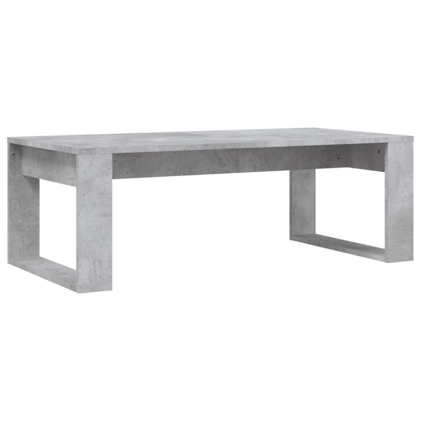 Betoninharmaa sohvapöytä Musetoiu 102x50x35cm (puinen)