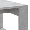Betoninharmaa sohvapöytä Musetoiu 102x50x35cm (puinen)