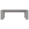 Grauer Couchtisch Musetoiu 102x50x35cm (Holz)
