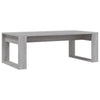 Grauer Couchtisch Musetoiu 102x50x35cm (Holz)