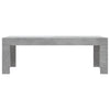 Betoninharmaa sohvapöytä Rudel 102x50x36cm (puinen)