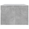 Betoninharmaa sohvapöytä Rudel 102x50x36cm (puinen)