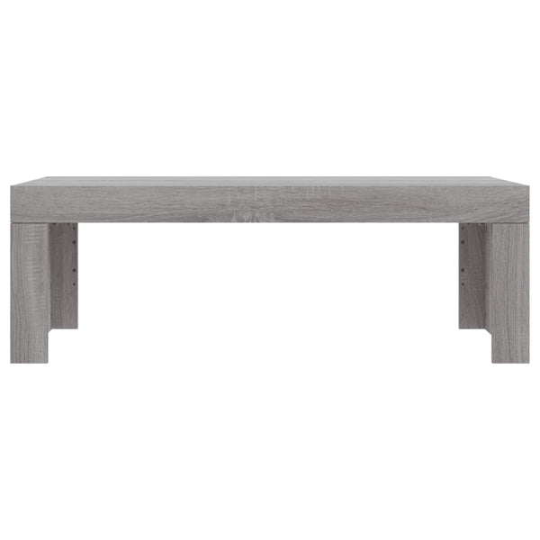 Grauer Couchtisch Rudel 102x50x36cm (Holz)