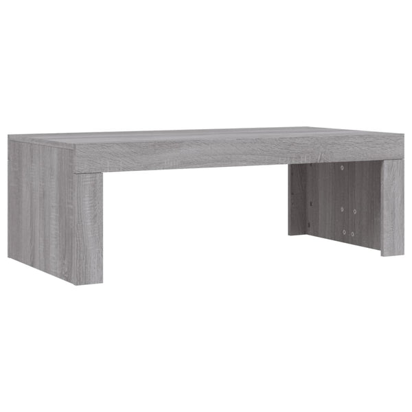 Grauer Couchtisch Rudel 102x50x36cm (Holz)