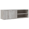 Harmaa tv-taso Benona 120x34x37cm (lastulevy)