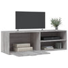 Harmaa tv-taso Benona 120x34x37cm (lastulevy)