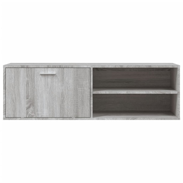 Harmaa tv-taso Benona 120x34x37cm (lastulevy)