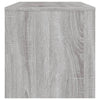 Harmaa tv-taso Benona 120x34x37cm (lastulevy)
