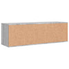 Harmaa tv-taso Benona 120x34x37cm (lastulevy)